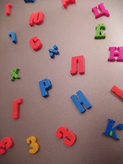 wooden alphabet blocks