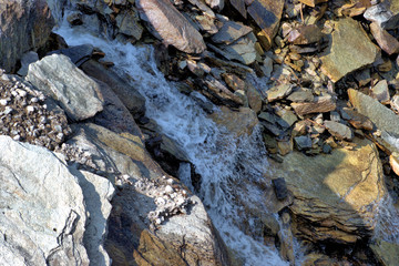 Wasserfall in Zerfreila in der Schweiz 31.7.2020