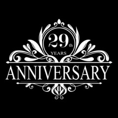 Birthday Anniversary design, Anniversary vector design, Birthday victor design. Family birthday luxurious multi colors printable logotype anniversary design celebration.