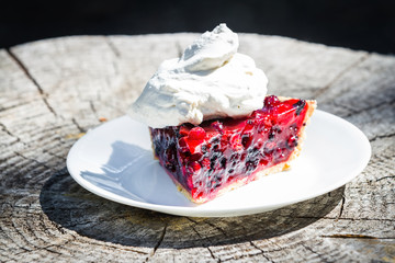 delicious summer berry pie