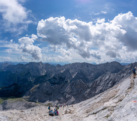 Fototapeta premium Zugspitzmassiv