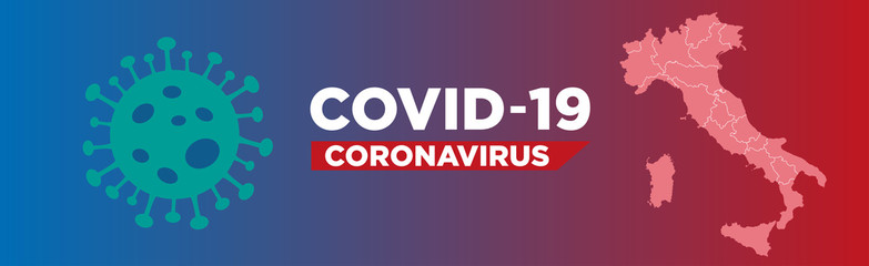 Coronavirus (COVID-19), Vector Banner illustration - variant.