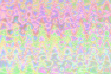 An abstract wavy iridescent background image.