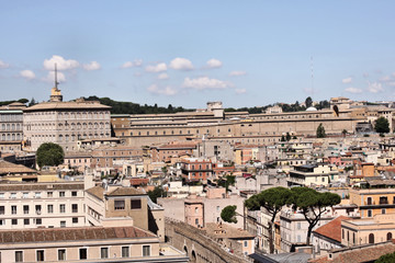 Fototapeta na wymiar A view of Rome