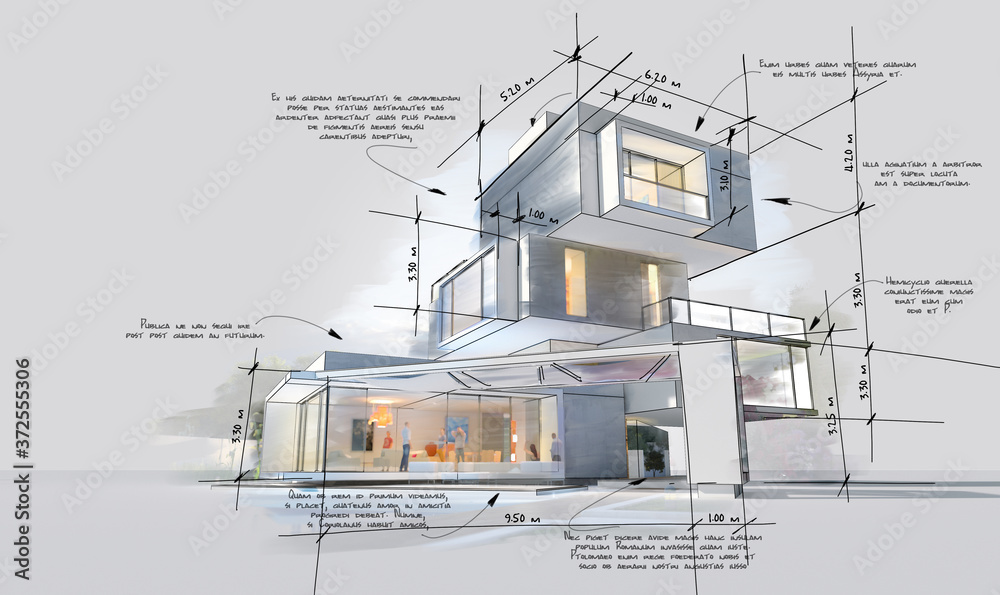 Poster architecture design development phases