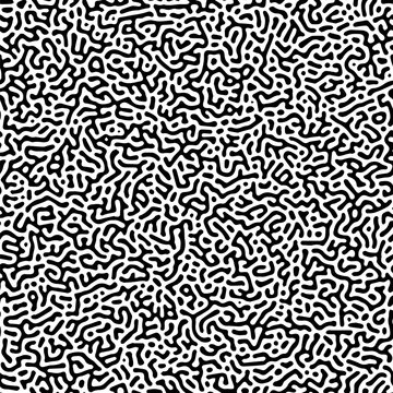 Generative algorithm psychedelic background. © SunwArt