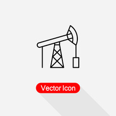 Oil Pump Icon, Oil Pump Logo Vector Illustration Eps10