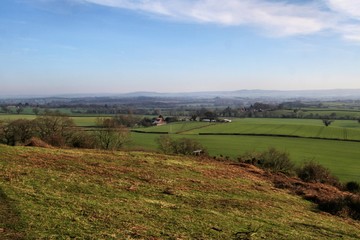 Obraz premium A view of the Shropshire Countryside near Shrewsbury