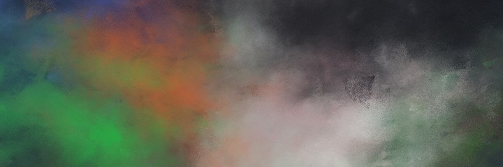 beautiful vintage abstract painted background with dim gray, dark olive green and rosy brown colors and space for text or image. can be used as horizontal background graphic