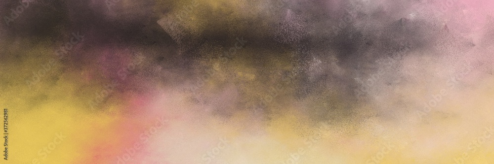 Poster amazing abstract painting background graphic with tan, old mauve and pastel brown colors and space for text or image. can be used as horizontal background texture