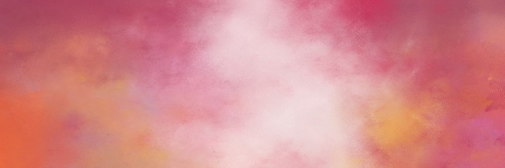 decorative pale violet red, indian red and baby pink colored vintage abstract painted background with space for text or image. can be used as horizontal background graphic
