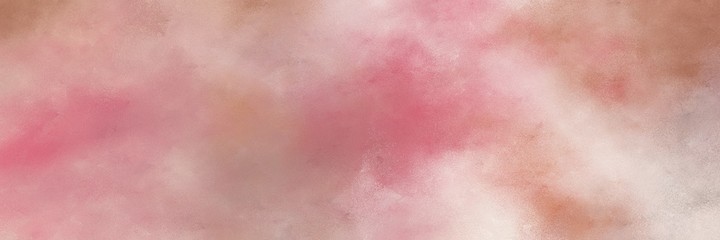 stunning abstract painting background texture with rosy brown, tan and baby pink colors and space for text or image. can be used as header or banner