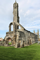 Fototapeta premium A view of St Andrews in Scotland