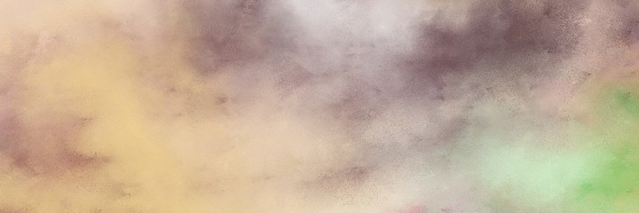 amazing vintage abstract painted background with tan, pastel brown and gray gray colors and space for text or image. can be used as horizontal background texture