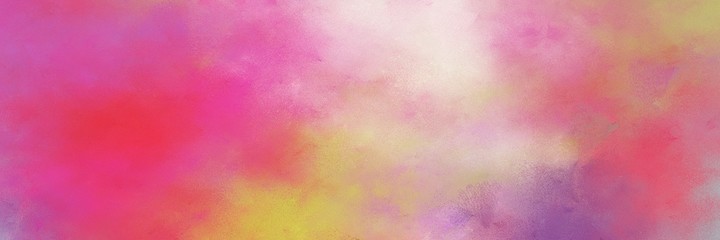 decorative abstract painting background graphic with pale violet red, baby pink and moderate pink colors and space for text or image. can be used as header or banner