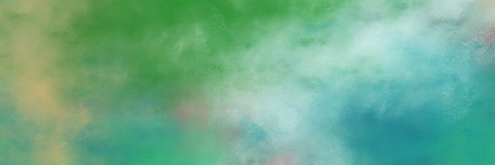 stunning abstract painting background texture with cadet blue, ash gray and pastel blue colors and space for text or image. can be used as header or banner