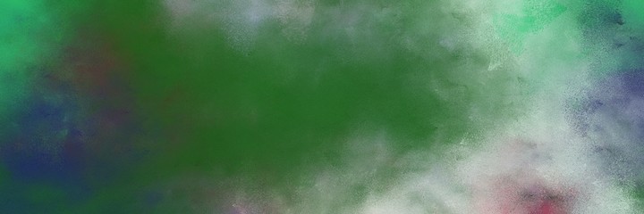 decorative vintage abstract painted background with dark olive green and dark slate gray colors and space for text or image. can be used as horizontal header or banner orientation