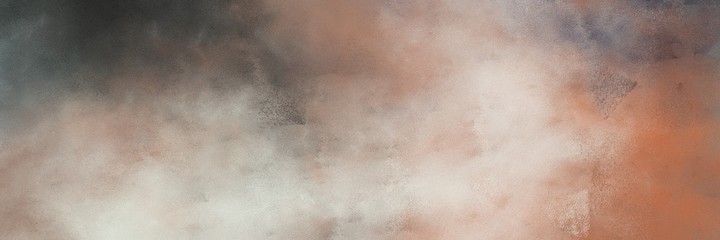 decorative abstract painting background texture with rosy brown, dark slate gray and pastel gray colors and space for text or image. can be used as postcard or poster