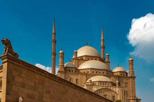 Egypt, Cairo, Mosque of Mohamed Ali Pasha in Citadel of Saladin