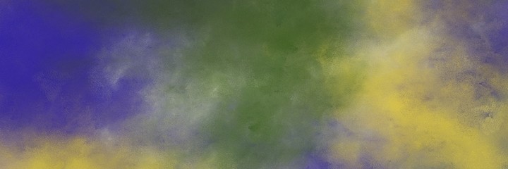 awesome abstract painting background graphic with dim gray, dark khaki and dark slate blue colors and space for text or image. can be used as postcard or poster