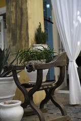 table and chairs on the terrace