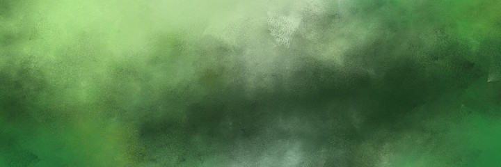 awesome abstract painting background texture with dark olive green, dark sea green and gray gray colors and space for text or image. can be used as horizontal background texture