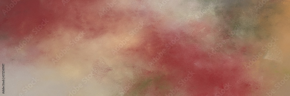 Poster amazing abstract painting background graphic with pastel brown and tan colors and space for text or image. can be used as horizontal background graphic
