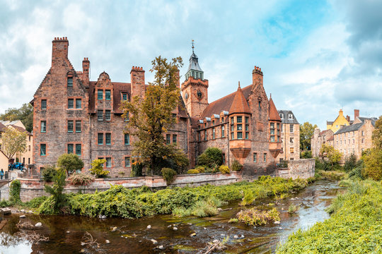 UK, Scotland, Edinburgh, Historic building of&nbsp;Dean Village