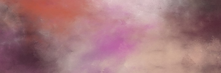 awesome rosy brown, old mauve and pastel gray color background with space for text or image. vintage texture, distressed old textured painted design. can be used as horizontal background graphic