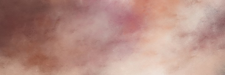 Fototapeta premium decorative rosy brown and old mauve color background with space for text or image. vintage texture, distressed old textured painted design. can be used as header or banner