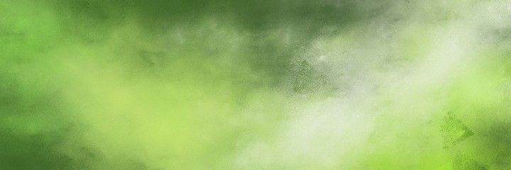 beautiful dark khaki and tea green color background with space for text or image. vintage texture, distressed old textured painted design. can be used as horizontal background graphic