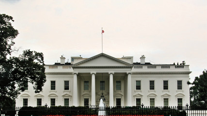 Fototapeta na wymiar white house in washington dc