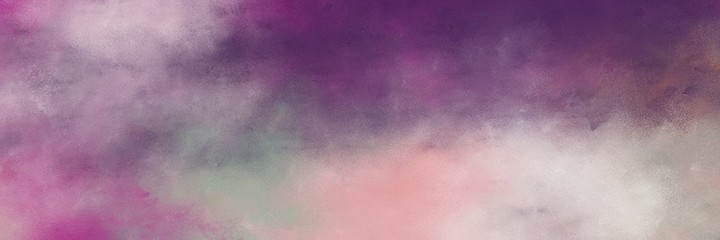 awesome abstract painting background texture with antique fuchsia, gray gray and pastel gray colors and space for text or image. can be used as horizontal header or banner orientation