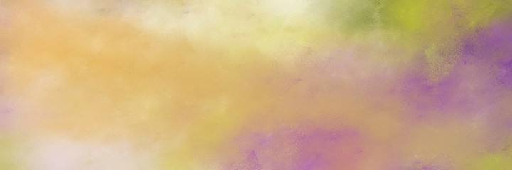 stunning abstract painting background texture with tan and antique fuchsia colors and space for text or image. can be used as horizontal header or banner orientation