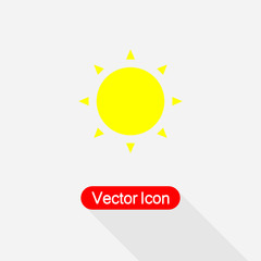 Fototapeta premium Sun Icon Vector Illustration Eps10