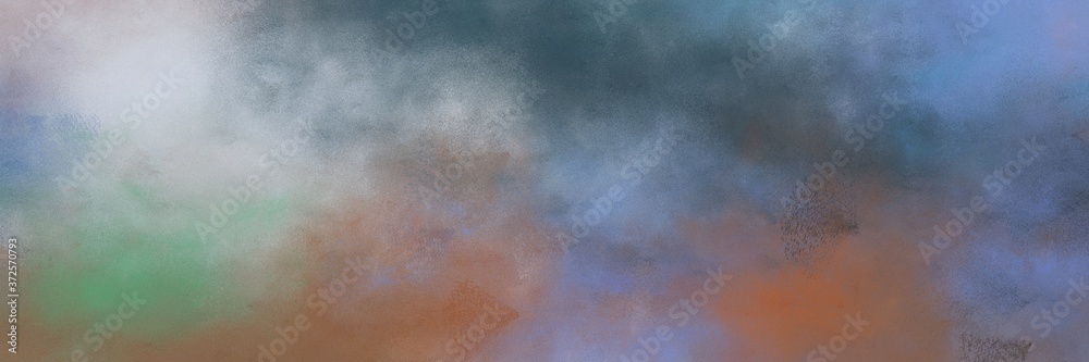 Aufkleber amazing abstract painting background texture with gray gray and silver colors and space for text or image. can be used as horizontal background graphic