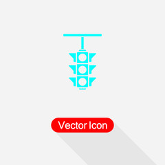 Traffic Light Icon Vector Illustration Eps10