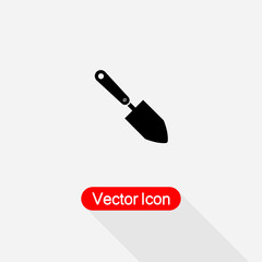 Trowel Gardening Tool Icon,Trowel Icon Vector Illustration Eps10