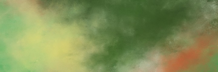 stunning abstract painting background graphic with pastel brown, dark olive green and dark khaki colors and space for text or image. can be used as horizontal background graphic