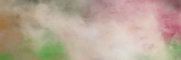 awesome dark gray and dark olive green colored vintage abstract painted background with space for text or image. can be used as horizontal background graphic