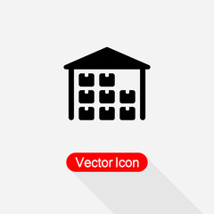 Warehouse Icon Vector Illustration Eps10