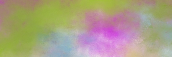 awesome dark khaki, pastel violet and pastel purple colored vintage abstract painted background with space for text or image. can be used as horizontal background graphic