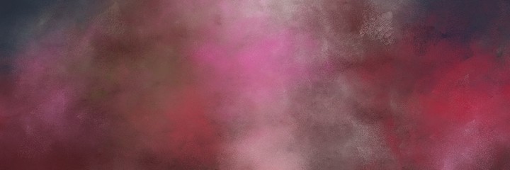 decorative old mauve and rosy brown color background with space for text or image. vintage texture, distressed old textured painted design. can be used as horizontal background graphic