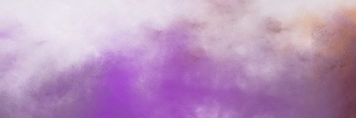 decorative old color brushed vintage texture with pastel purple and antique fuchsia colors. distressed old textured background with space for text or image. can be used as horizontal header