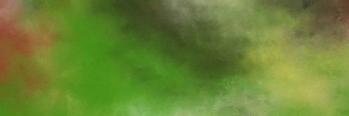 stunning abstract painting background texture with olive drab, dark khaki and dark olive green colors and space for text or image. can be used as header or banner