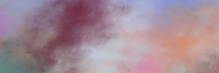 awesome vintage texture, distressed old textured painted design with rosy brown, old mauve and pastel blue colors. background with space for text or image. can be used as header or banner