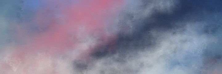 beautiful light slate gray, dark slate gray and pastel purple colored vintage abstract painted background with space for text or image. can be used as horizontal background texture
