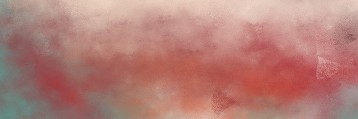 beautiful abstract painting background texture with rosy brown, indian red and baby pink colors and space for text or image. can be used as horizontal header or banner orientation