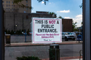 This is Not a Public Entrance