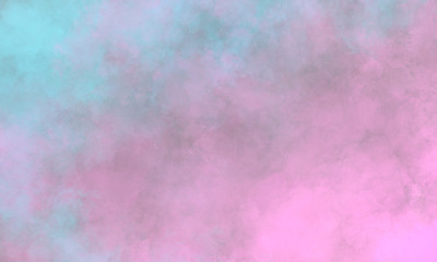 abstract bright blue pink grunge background, with color mixing. Simple classic background